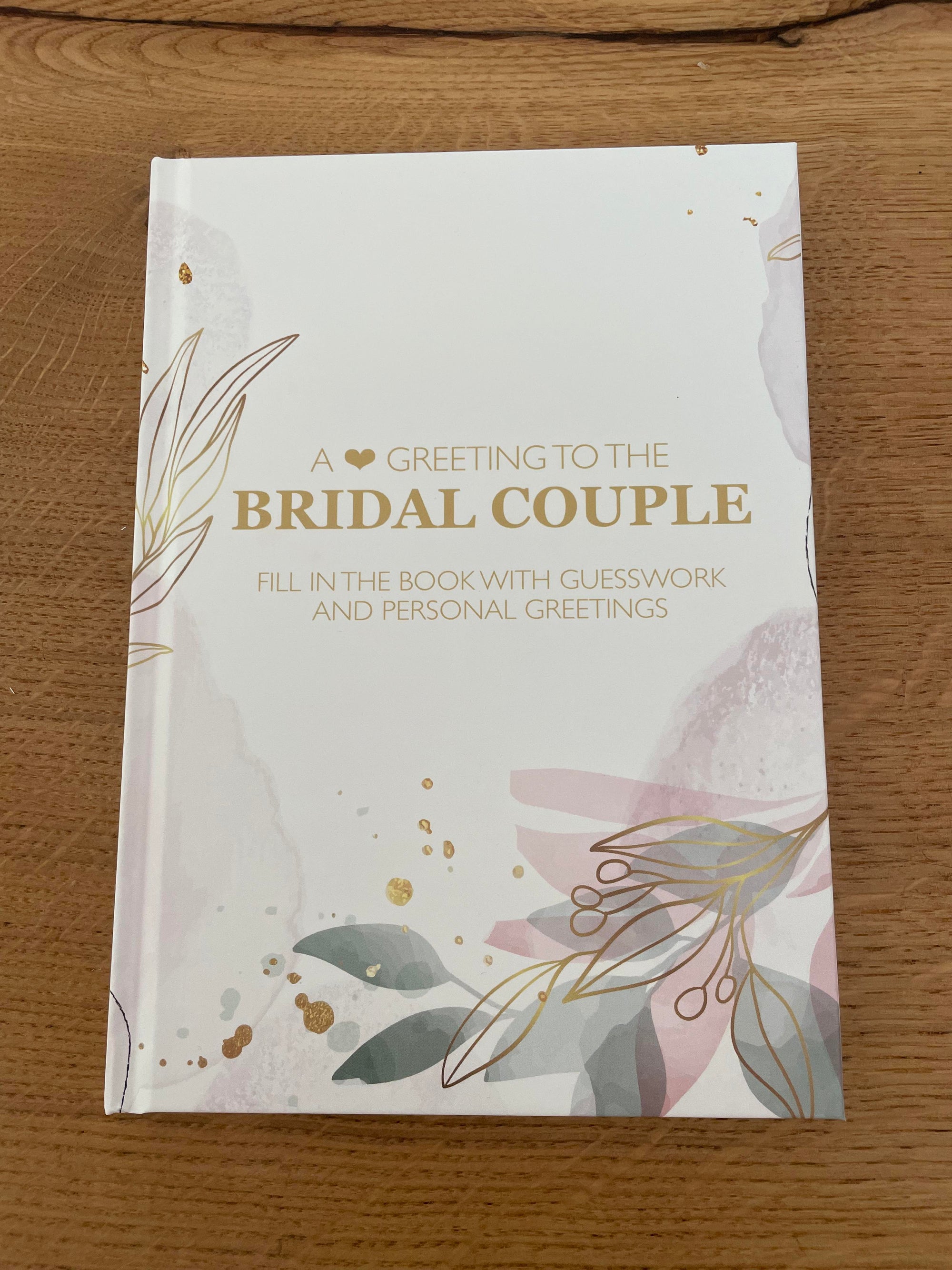 Weddingbook - A greeting to the bridal couple