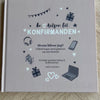 Gæstebog til konfirmanden - Beige str. 21 x 21